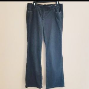 Ann Taylor Flare Slim Fit Corduroy Jeans EUC